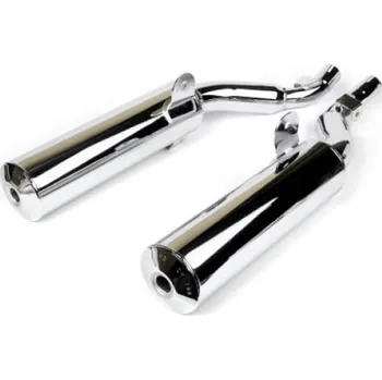 Koncovka výfuku Marving Výfuk MARVING XJ 600 S DIVERSION homologovaný - pár - O100 chrom