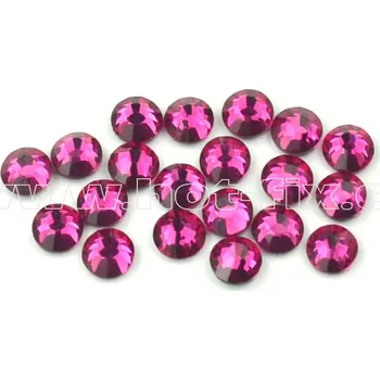 celobroušené hot-fix kameny Premium barva 218 Fuchsia /výrazná růžová, velikost SS10, balení 144ks, 720ks nebo 1440ks barva: barva CBP 218 Fuchsia, velikost: velikost SS10, prodejní balení: balení 144ks /1grs