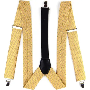 Kšandy HEDVA ČESKÝ BROKÁT Šle dětské PESh 053 žakár žlutá