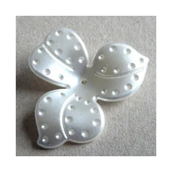 Dětské navlékací korálky Akrylová kytička maxi 1ks