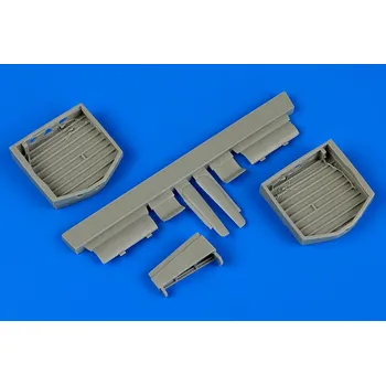 Plastikový model Aires 1/48 P-40M Kitty Hawk wheel bay (HOBBYB)