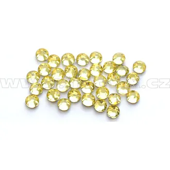 celobroušené hot-fix kameny Premium barva 111 Jonquil /zlatá, velikost SS 6, balení 144ks, 720ks nebo 1440ks barva: barva CBP 111 Jonquil, velikost: velikost SS 6, prodejní balení: balení 144ks /1grs