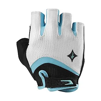 Cyklistické rukavice Dámské rukavice Specialized BG GEL white/teal Velikost: XL