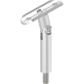 Zábradlí Feldmann Nerezový držák kulatého madla zábradlí pr.33,7 mm 60176-240 brus, flexi, závit M8