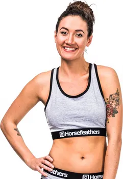 Podprsenka Horsefeathers Kellys Bra Heather Gra S