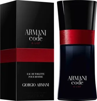 Pánský parfém Giorgio Armani Code A-List M EDT 75 ml