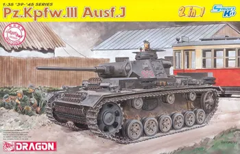 Plastikový model Dragon Pz.Kpfw.III Ausf.J 2 in 1 1:35