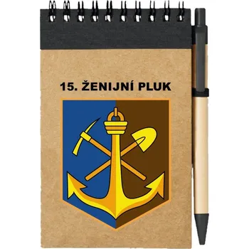 Sešit Poznámkový blok 15. ženijní pluk