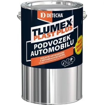 barva na kov Detecha Tlumex Plast Plus 8146104 4 kg černý
