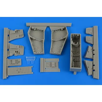 Plastikový model Aires 1/48 F-4C/D Phantom II wheel bay w/ covers (ACAD)