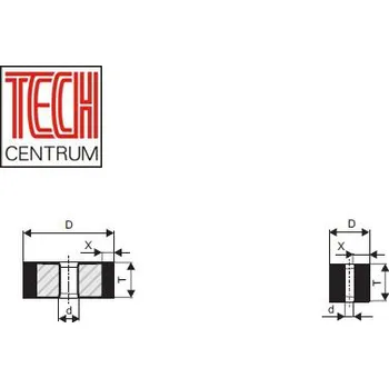 Příslušenství k brusce CBN kotouč 1A1 10x10/2x6 K100 B126 chladit ANO i NE pryskyřice