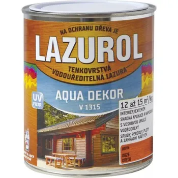 Lak na dřevo Lazurol Aqua Dekor V1315 0,7 kg