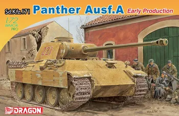 Plastikový model Dragon Sd. Kfz. 171 Panther Ausf.A Early Production 1:72
