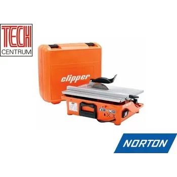 Stavební řezačka NORTON CLIPPER Pila diamantová pro obkladače TT 200EM, 800W, 230V, s kotoučem 70184625701 (RP 57,-)