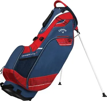 Golfový bag Callaway Hyper-Lite 3 šedý/modrý/červený/bílý