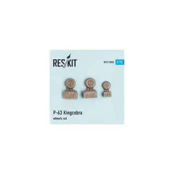 Plastikový model 1/72 P-63 Kingcobra wheels set (AOSH,MPM,TOKO)