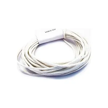 Korálek Voskovaná šňůra 2mm 5m bílá