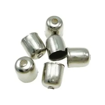 Dětské navlékací korálky Kaplíky hladké 11x10mm (6ks)