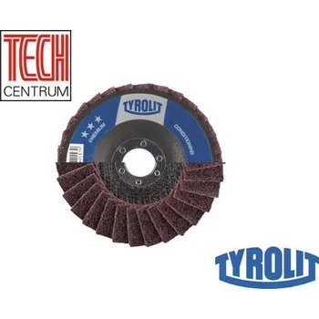 Brusný talíř TYROLIT Abrasivní lamelový talíř pr.115x22,2mm zr.180 medium 742157 PREMIUM
