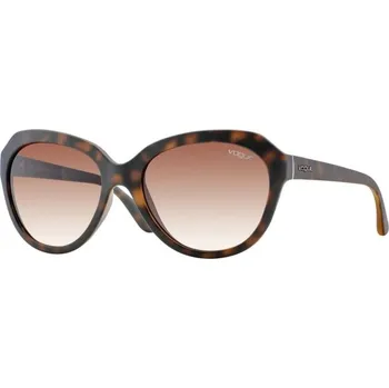 Oblečení a móda Vogue 2845S hnědá mat, čočka hnědá gradál W65613