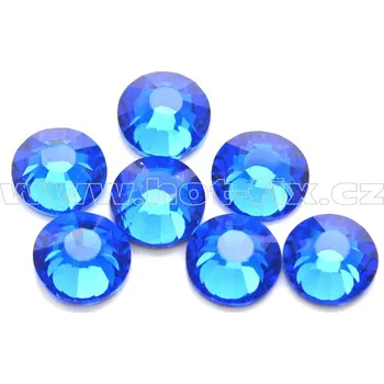 celobroušené hot-fix kameny Premium barva 117 Sapphire /modrá, velikost SS30, balení 144ks, 720ks nebo 1440ks barva: barva CBP 117 Sapphire, velikost: velikost SS30, prodejní balení: balení 144ks /1grs
