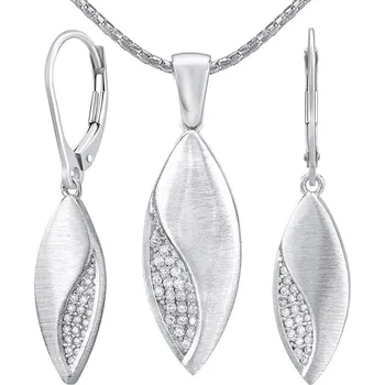 Souprava šperků Stříbrný set šperků GRACIE - náušnice a přívěsek