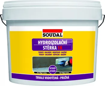 Hydroizolace Soudal hydroizolační stěrka 1K 5 kg
