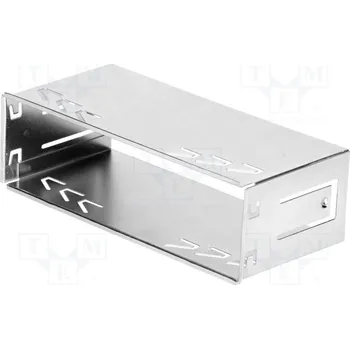 Autorádio Polorámeček pro rádio; 1 DIN; zinek; Pioneer