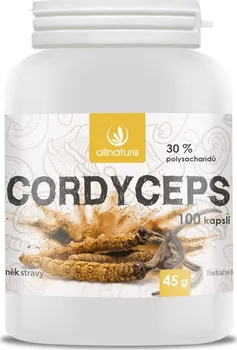 Přírodní produkt Allnature Cordyceps 100 cps.