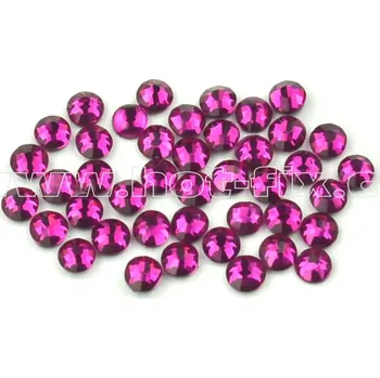 celobroušené hot-fix kameny Premium barva 218 Fuchsia /výrazná růžová, velikost SS 6, balení 144ks, 720ks nebo 1440ks barva: barva CBP 218 Fuchsia, velikost: velikost SS 6, prodejní balení: balení 144ks /1grs