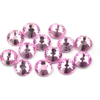 celobroušené hot-fix kameny Premium barva 105 Rose světlý /světle růžová, velikost SS16, balení 144ks, 720ks nebo 1440ks barva: barva CBP 105 Rose světlý, velikost: velikost SS16, prodejní balení: balení 144ks /1grs