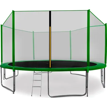 Aga Sport Pro, 400 cm tmavě zelená + ochranná síť + žebřík
