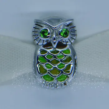 Souprava šperků Stříbrný provlékací přívěšek sova 030820200001