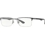 Ray-Ban® 8413 stříbrná mat, stranice šedá lesk 2620