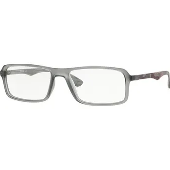 Brýlová obroučka Ray-Ban® 8902 šedá mat, stranice vínová červená mat 5481