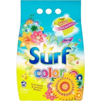 Prací prášek Unilever Surf Color Fruity Fiesta & Summer Flowers 60PD 4,2 kg