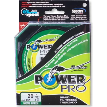 Shimano Powerpro mechově zelená 135 m, 0,56 mm