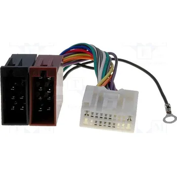 Autorádio Konektor; radio, ISO; Citroën, Mitsubishi, Peugeot; PIN:20