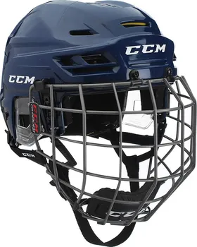 Hokejová helma CCM Tacks 310 Combo SR tmavě modrá