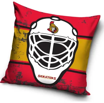 Dekorativní polštářek Polštářek NHL Ottawa Senators Maska