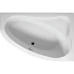 EBS LEVIA rohová akrylátová vana 153,5x100,5 cm LEVÁ