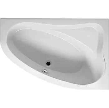 Vana EBS LEVIA rohová akrylátová vana 153,5x100,5 cm LEVÁ