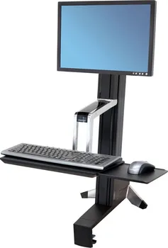 Držák monitoru Ergotron WorkFit-S Single LD Sit-Stand Workstation (33-342-200)