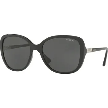 Oblečení a móda Vogue 5154SB černá lesk, čočka šedá W4487
