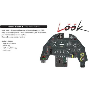 Plastikový model Eduard 1/48 Bf 109G-6 LööK (TAMIYA)