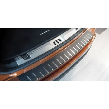 Tuning Kryt prahu pátých dveří Ford Edge 2016-2018 • nerez s karbonem • Alu-Frost