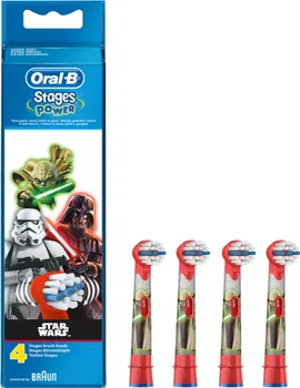 Náhradní hlavice k elektrickému kartáčku Oral-B Vitality Kids Star Wars náhradní hlavice 4 ks