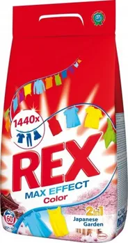 Prací prášek Rex Max Effect Color Japanese Garden 4,2 kg