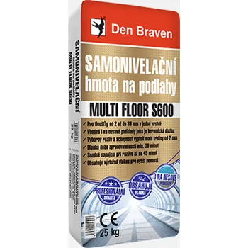 Stavební pojivo Den Braven Multi Floor S600 25 kg šedá