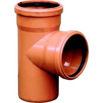 kanalizace KG T-kus 125/110/87° KGEA